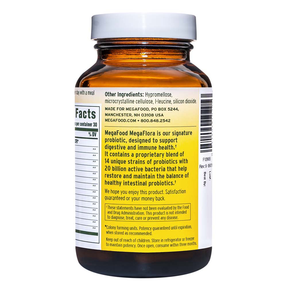 MegaFood MegaFlora Probiotic Capsules - Shop Diet & Fitness At H-E-B