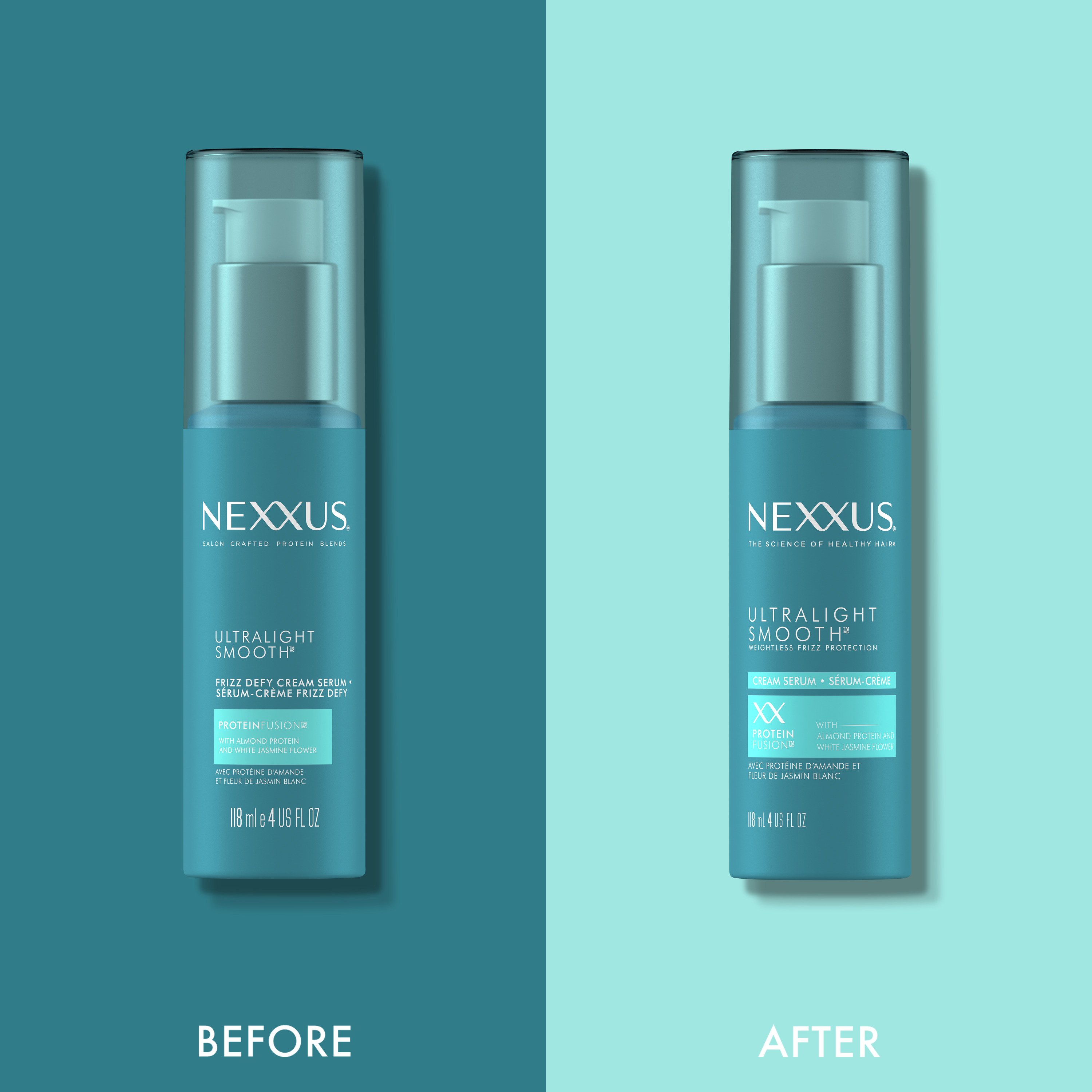 Nexxus Ultralight Smooth Frizz Defy Cream Serum - Shop Styling