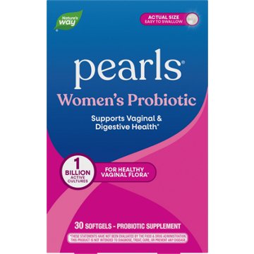 Nature's Way Women's Probiotic Pearls Softgels