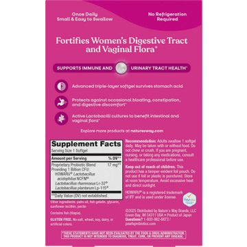 Nature's Way Women's Probiotic Pearls Softgels