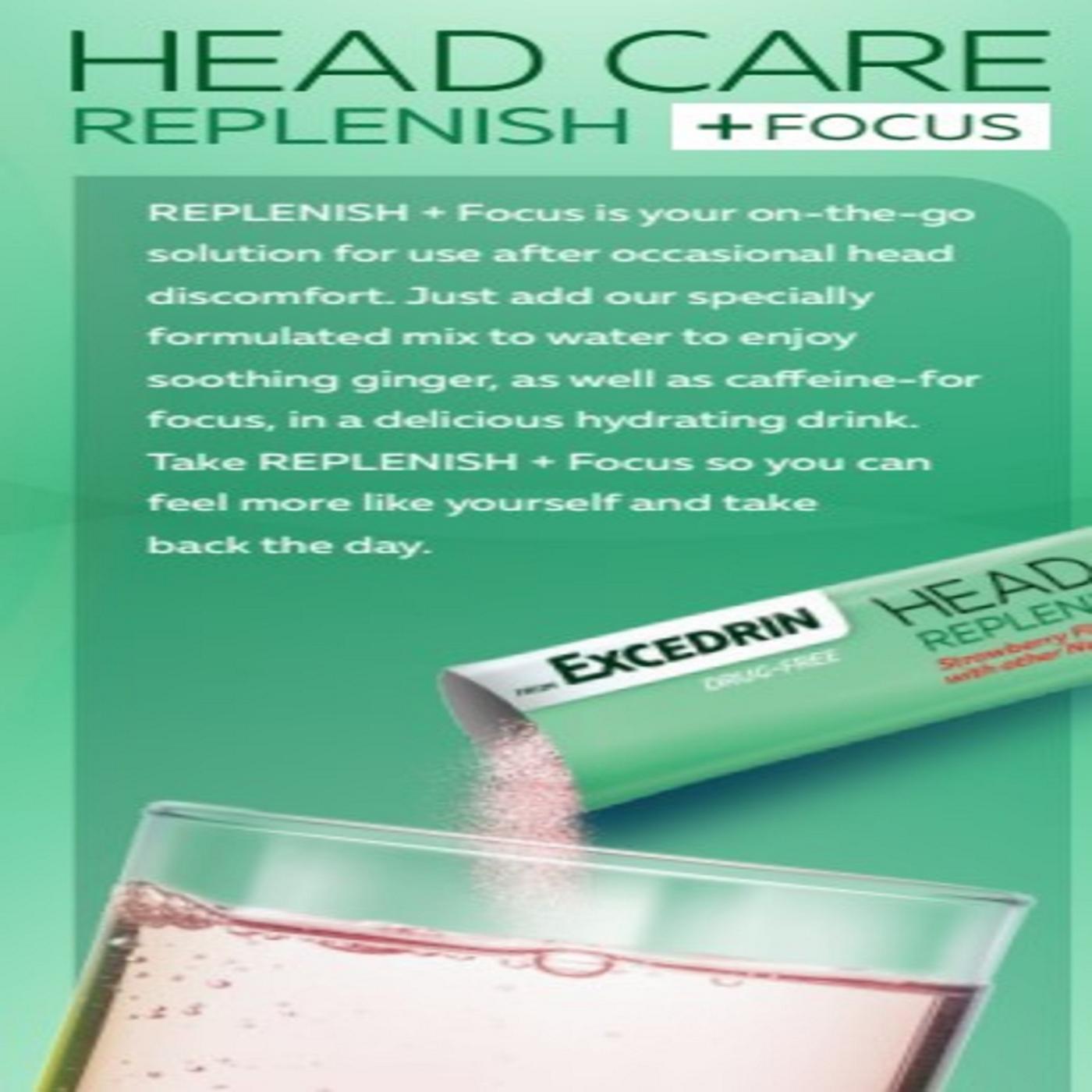 Excedrin Head Care Replenish +Focus Packets - Strawberry; image 5 of 6