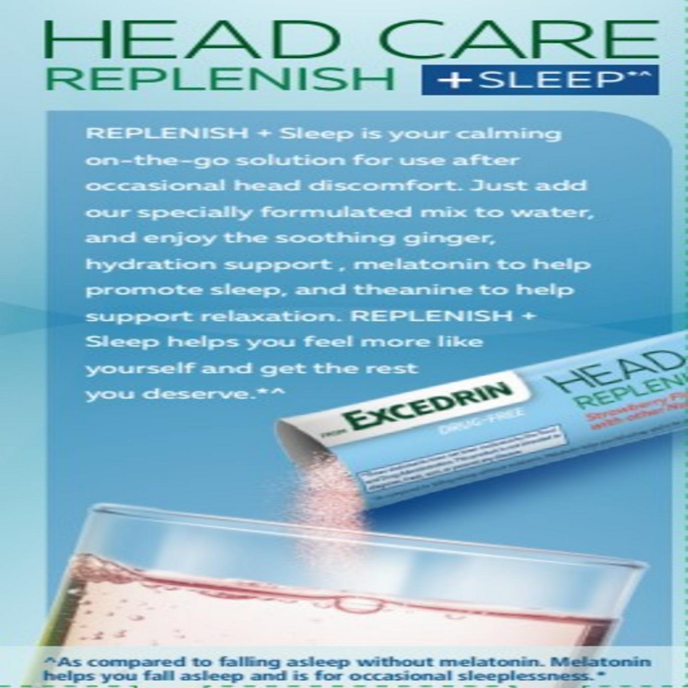 Excedrin Head Care Replenish +Sleep Packets; image 6 of 6