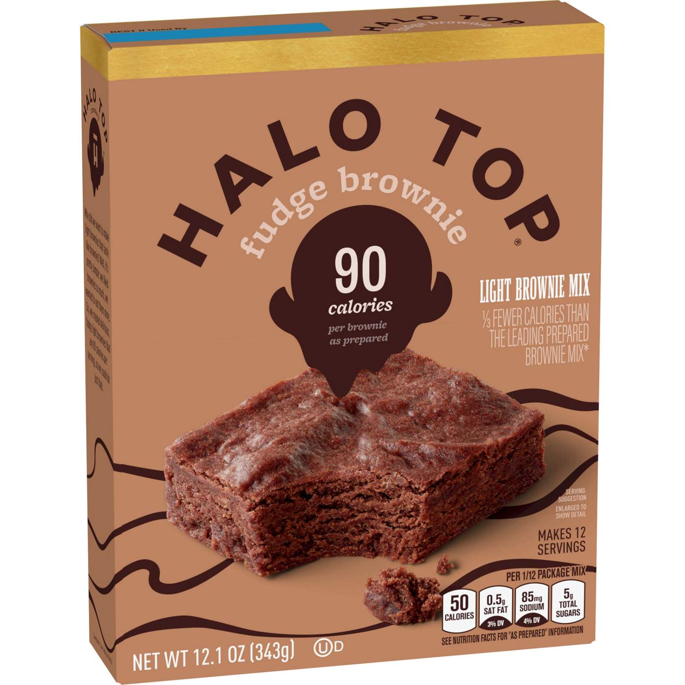 Halo Top Fudge Light Brownie Mix; image 1 of 4