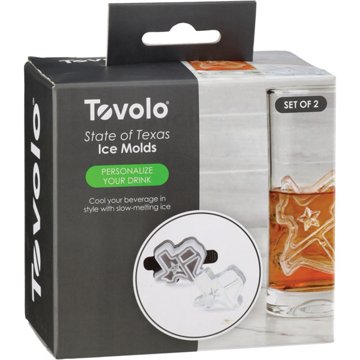Tovolo Texas-Shaped Ice Molds, 2 ct