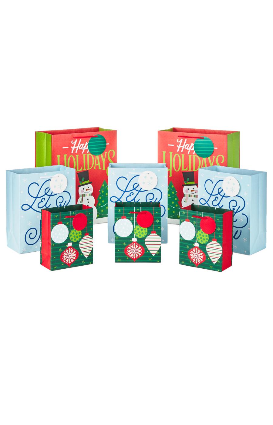 Hallmark christmas gift discount bags