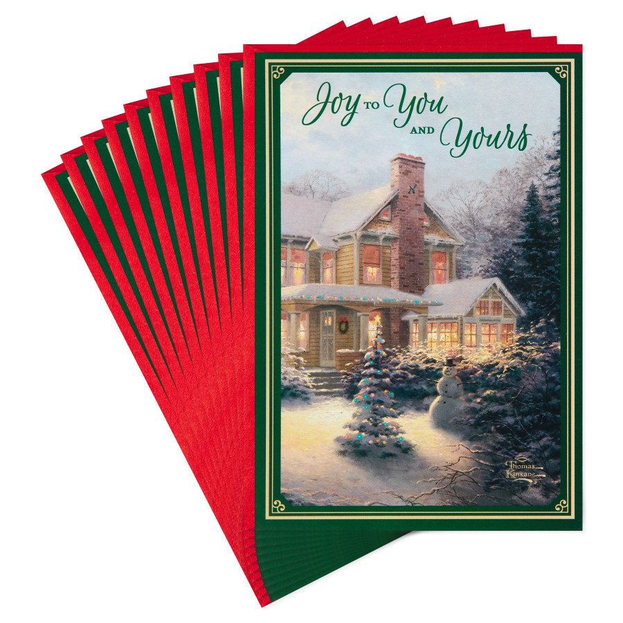 Thomas Kinkade | Holiday | Hallmark Thomas Kinkade Christmas Cards