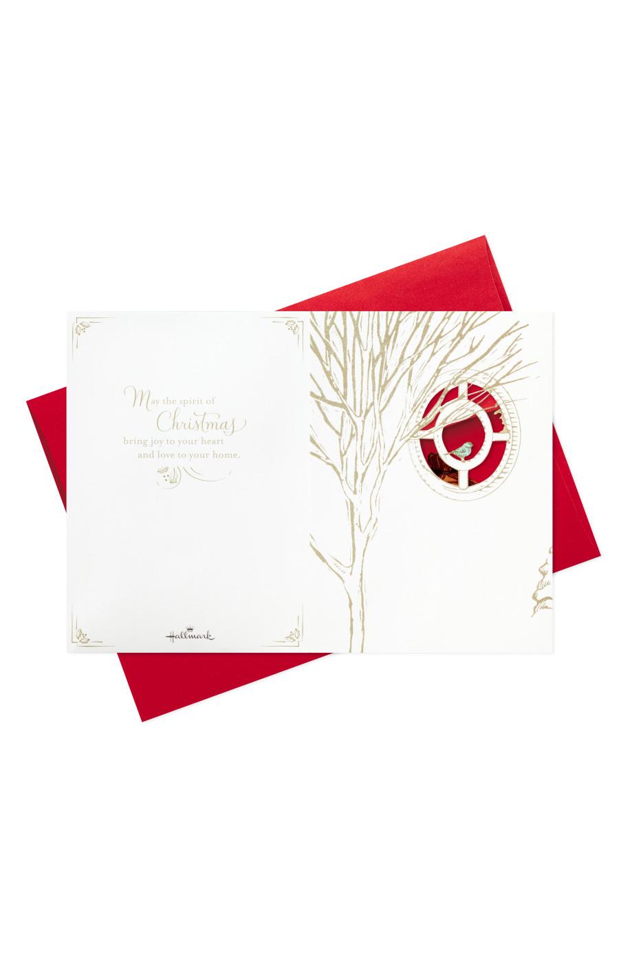 Hallmark Paper Wonder Santa Claus Musical Pop Up Christmas Card (O Christmas Tree) - S23; image 4 of 7