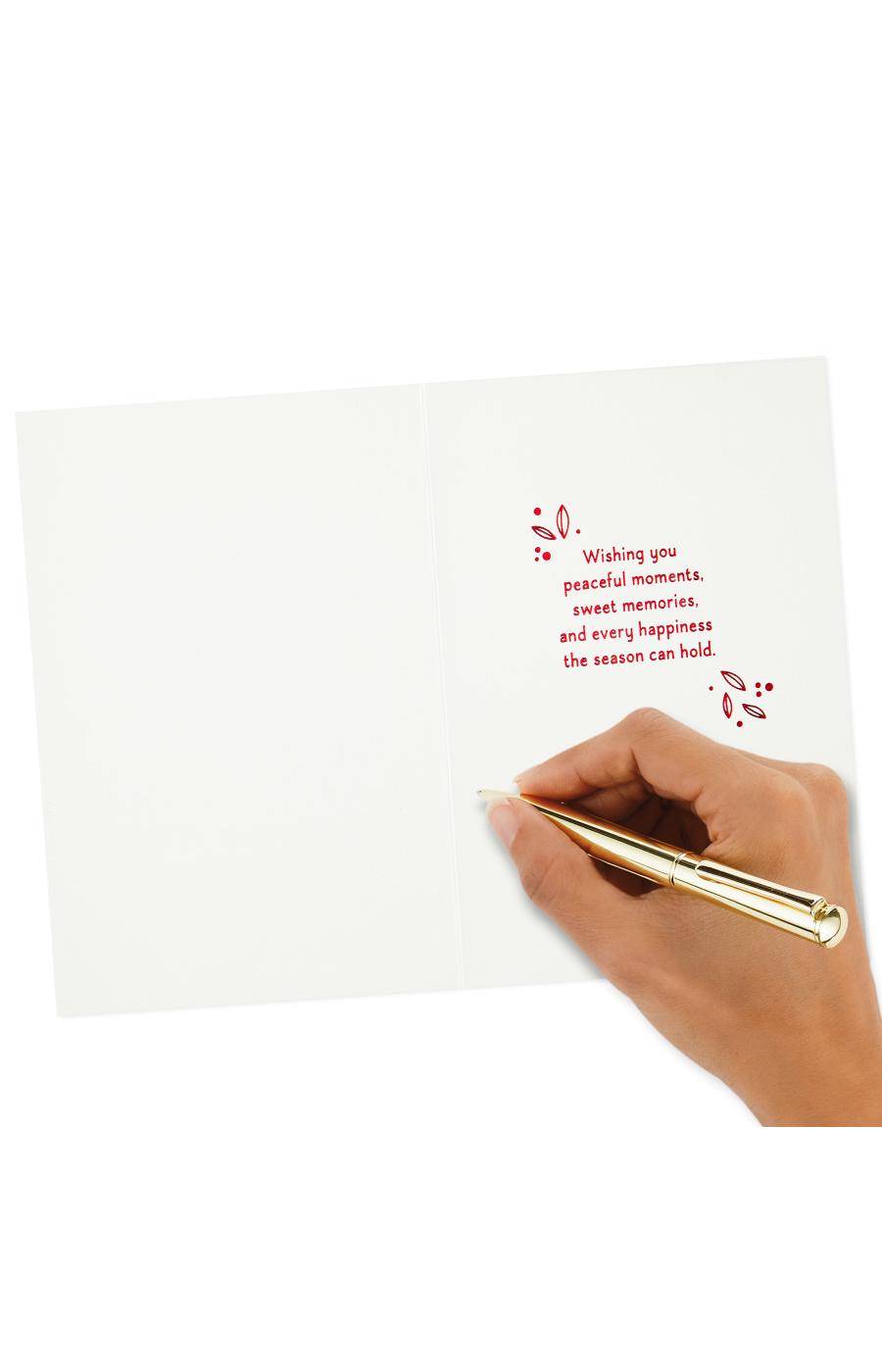 Hallmark Very Merry Christmas Signature Wood Christmas Card - S6; image 4 of 6