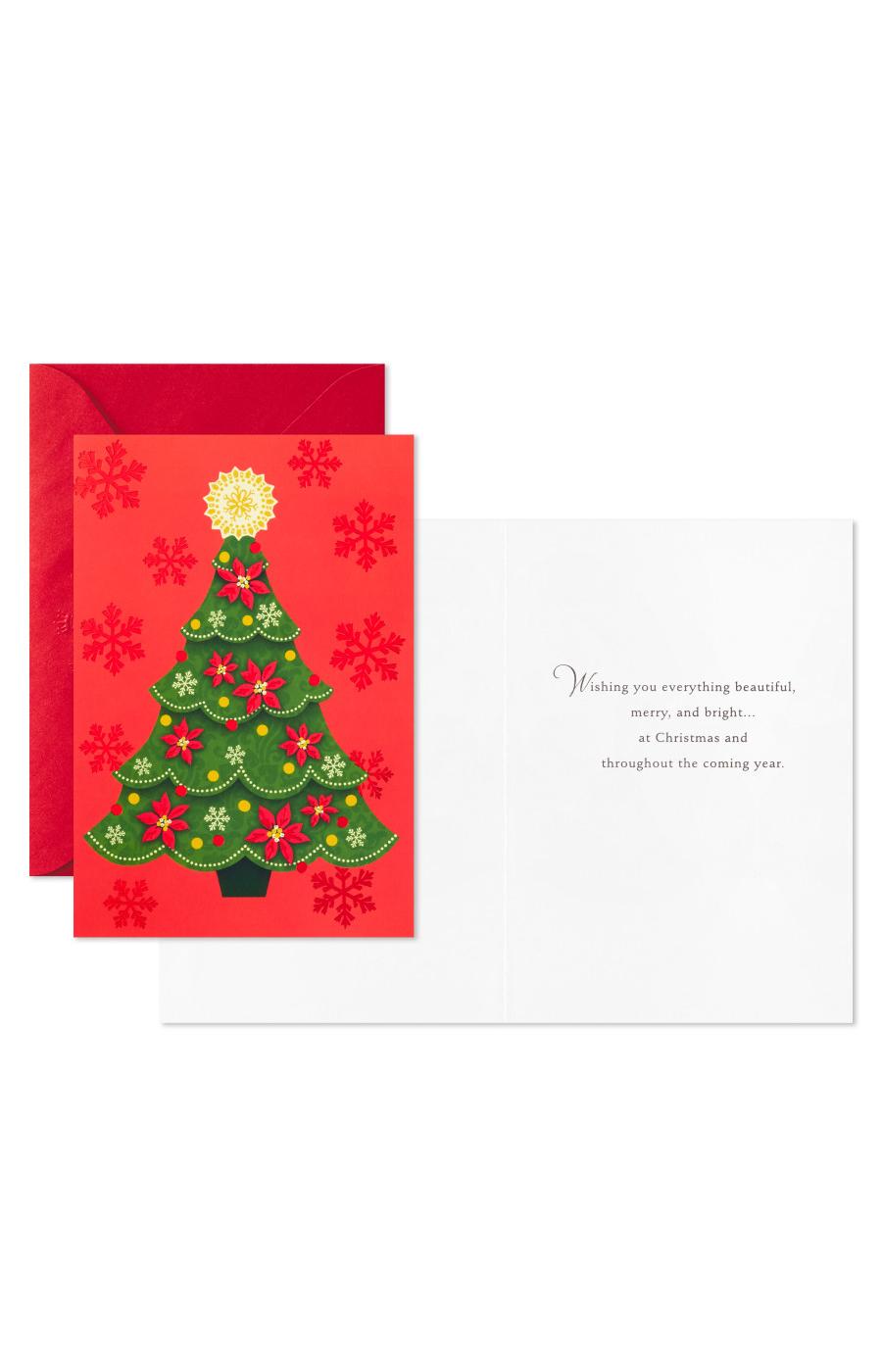 Hallmark Christmas Tree Cards & Envelopes - S10; image 4 of 6