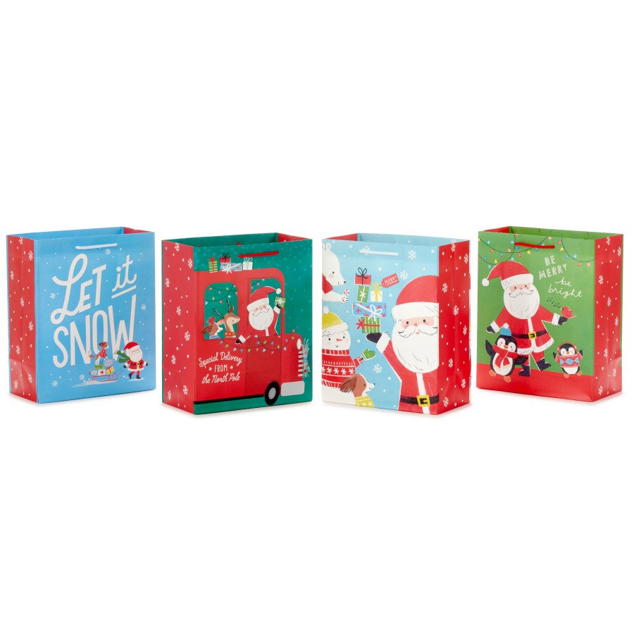 Hallmark Medium Christmas Gift Bag Bundle - #65 - Shop Gift wrap at H-E-B