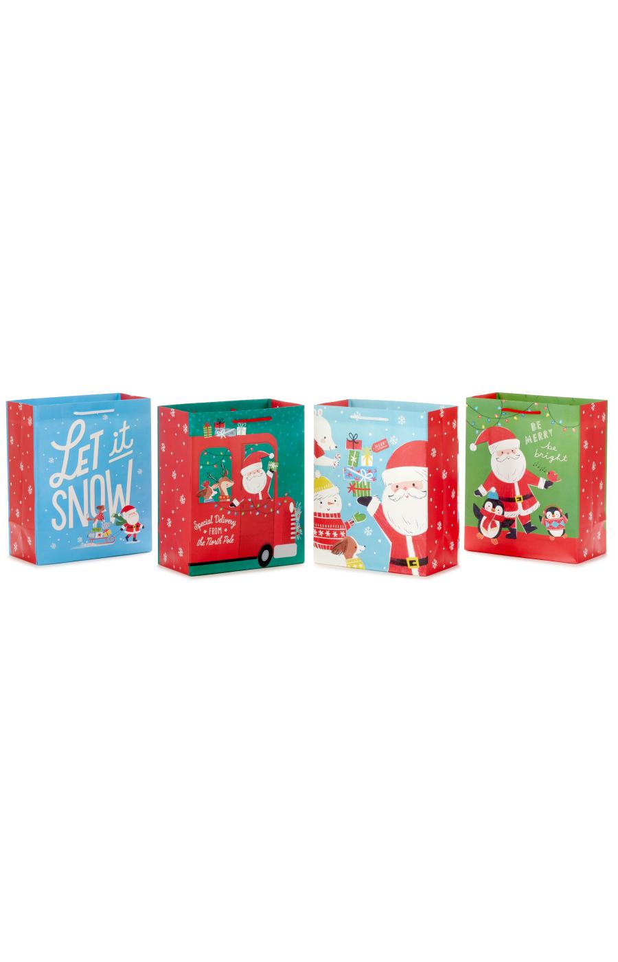 Hallmark Medium Christmas Gift Bag Bundle - #65; image 1 of 7