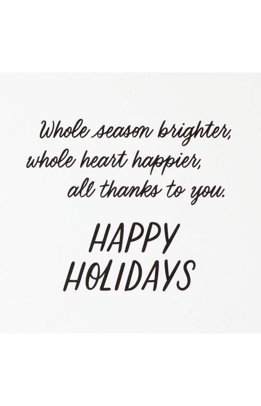 Hallmark Season of Thanks Christmas Cards with Envelopes S1, S10