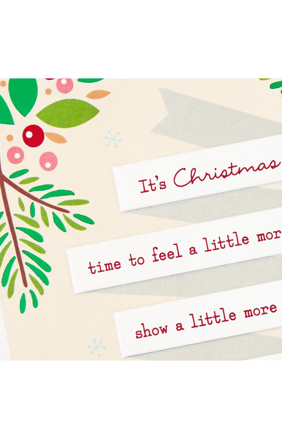 Hallmark More Joy, Kindness, Thank-Yous Christmas Card - S12; image 3 of 6