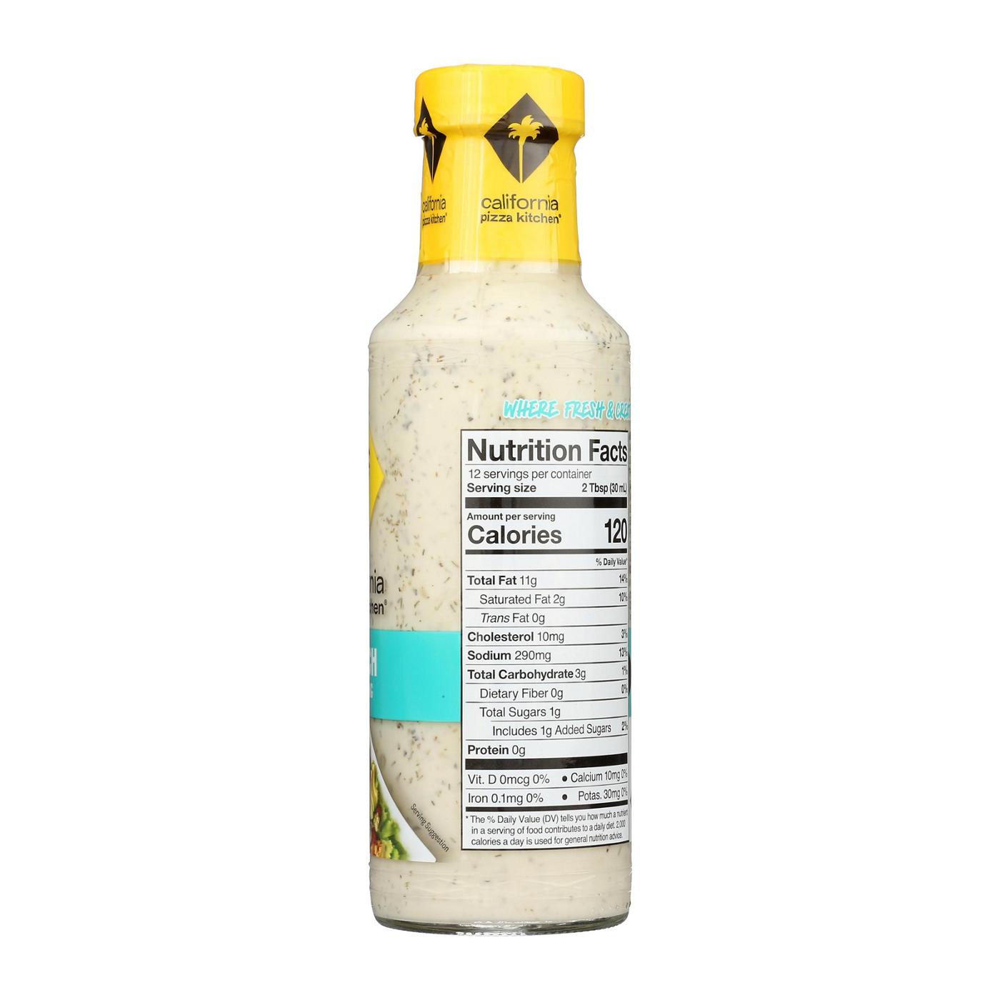 California Pizza Kitchen Ranch Dressing; image 2 of 2