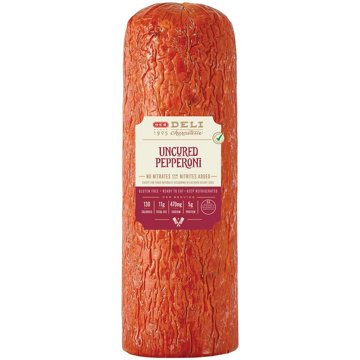 H-E-B Deli Charcuterie Uncured Pepperoni, Custom Sliced, lb