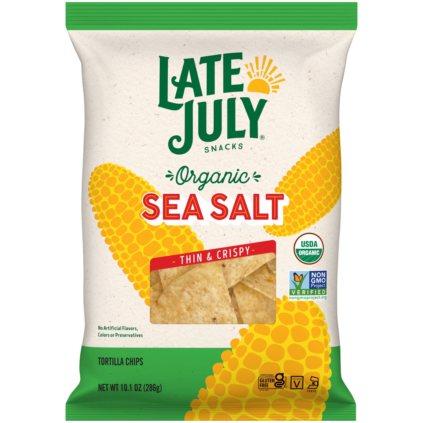 Late July Organic Sea Salt Tortilla Chips Shop Chips at HEB