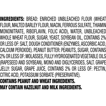 Smucker's Uncrustables Frozen Sandwiches - Peanut Butter & Grape Jelly