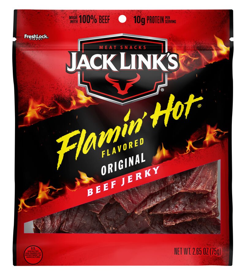 Jack Link's Flamin' Hot Beef Jerky Shop Jerky at HEB