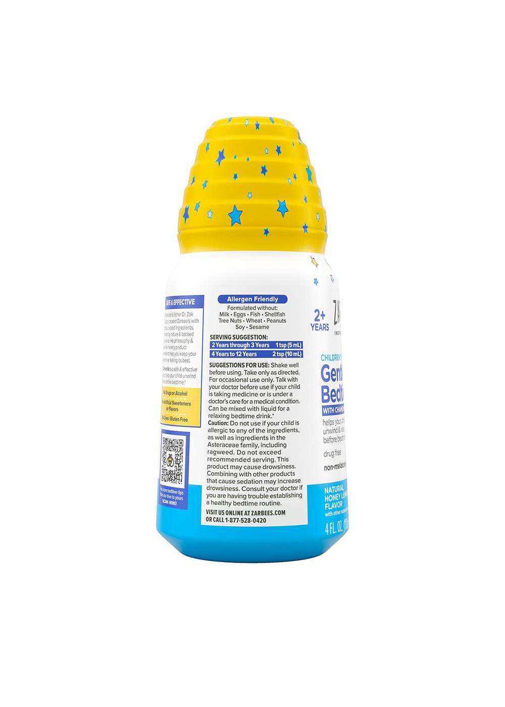 Zarbee's Children's Gentle Bedtime Liquid - Honey Lemon; image 4 of 4
