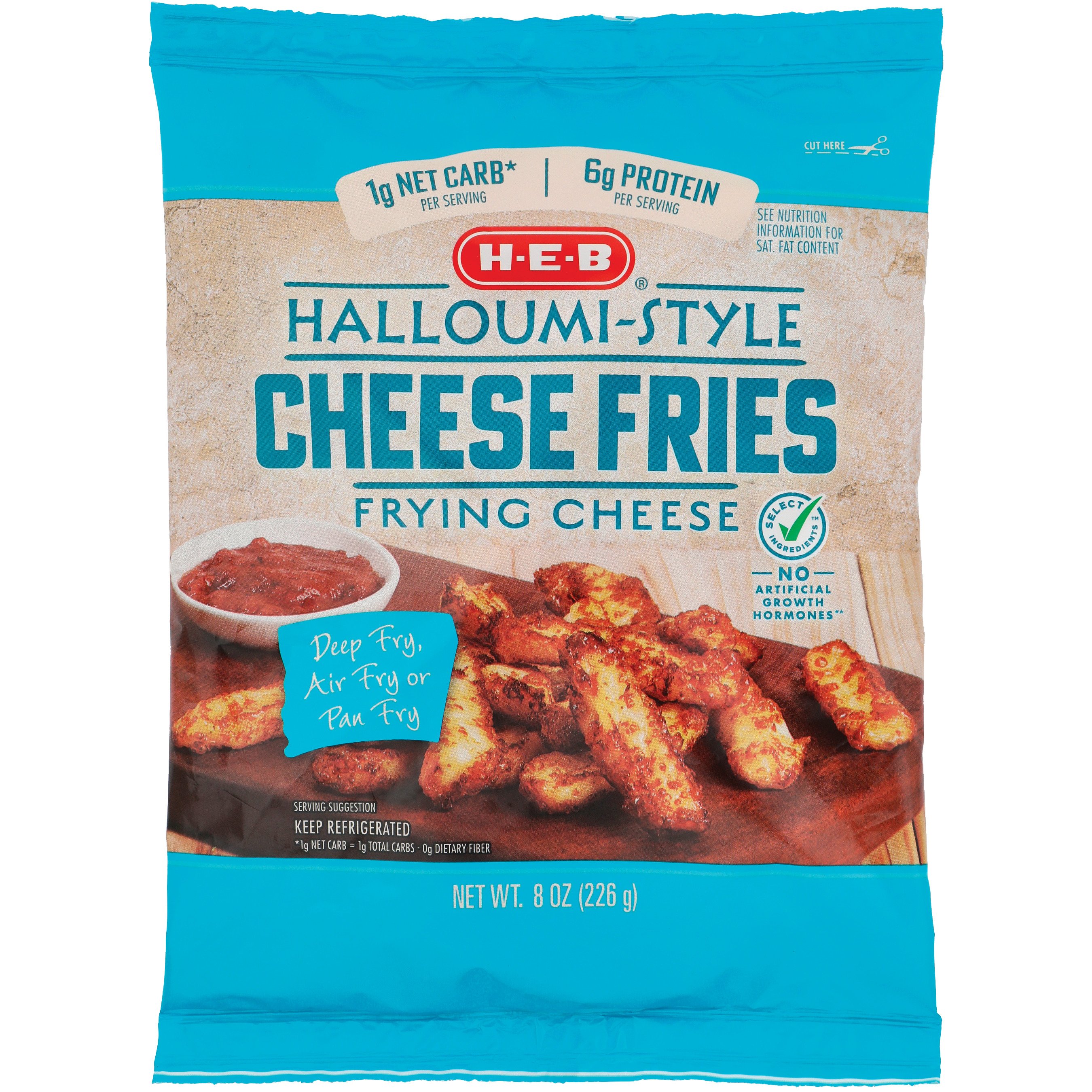H-E-B Halloumi-Style Cheese Fries, 8 oz