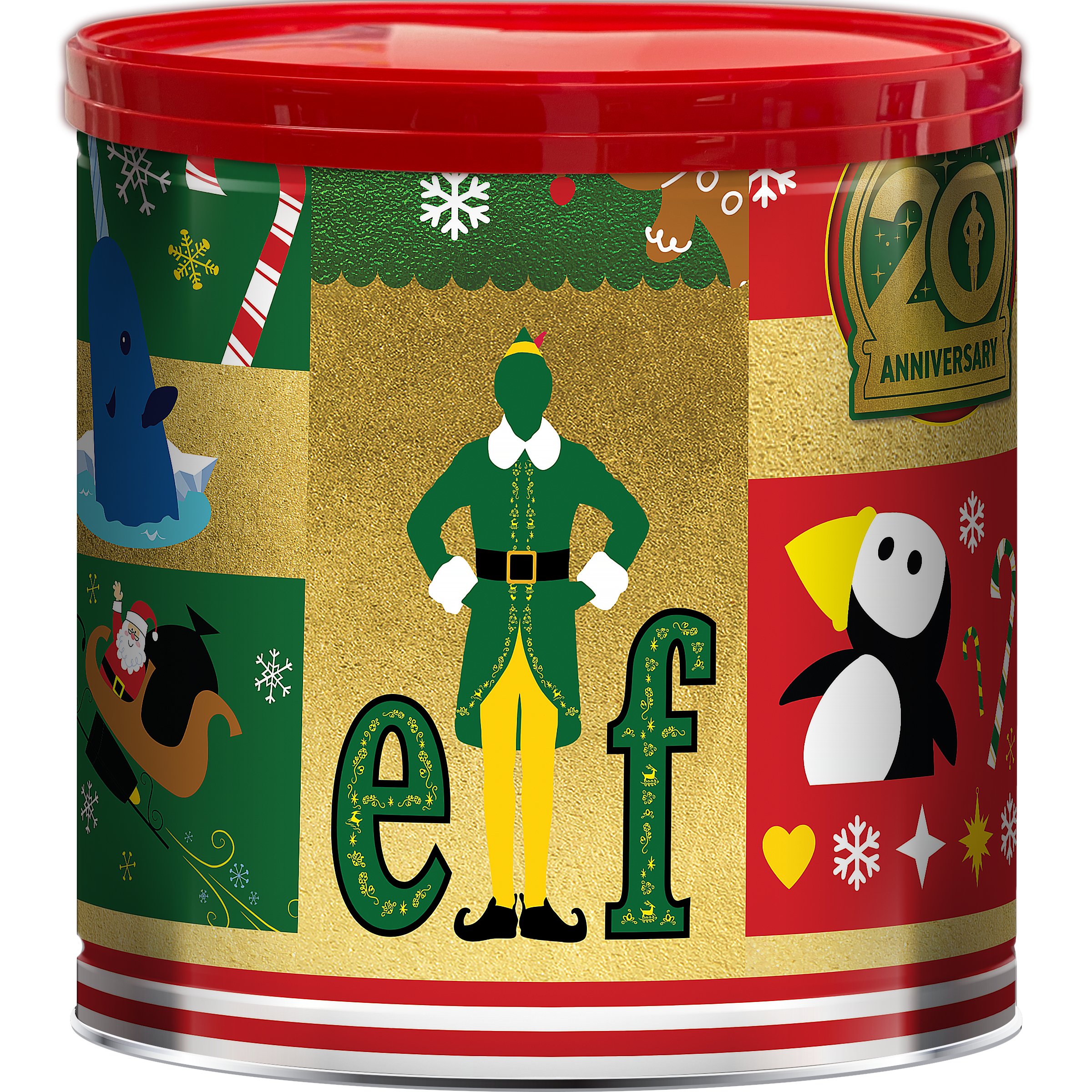 Signature Brands Elf 20th Anniversary Christmas Popcorn Tin Shop