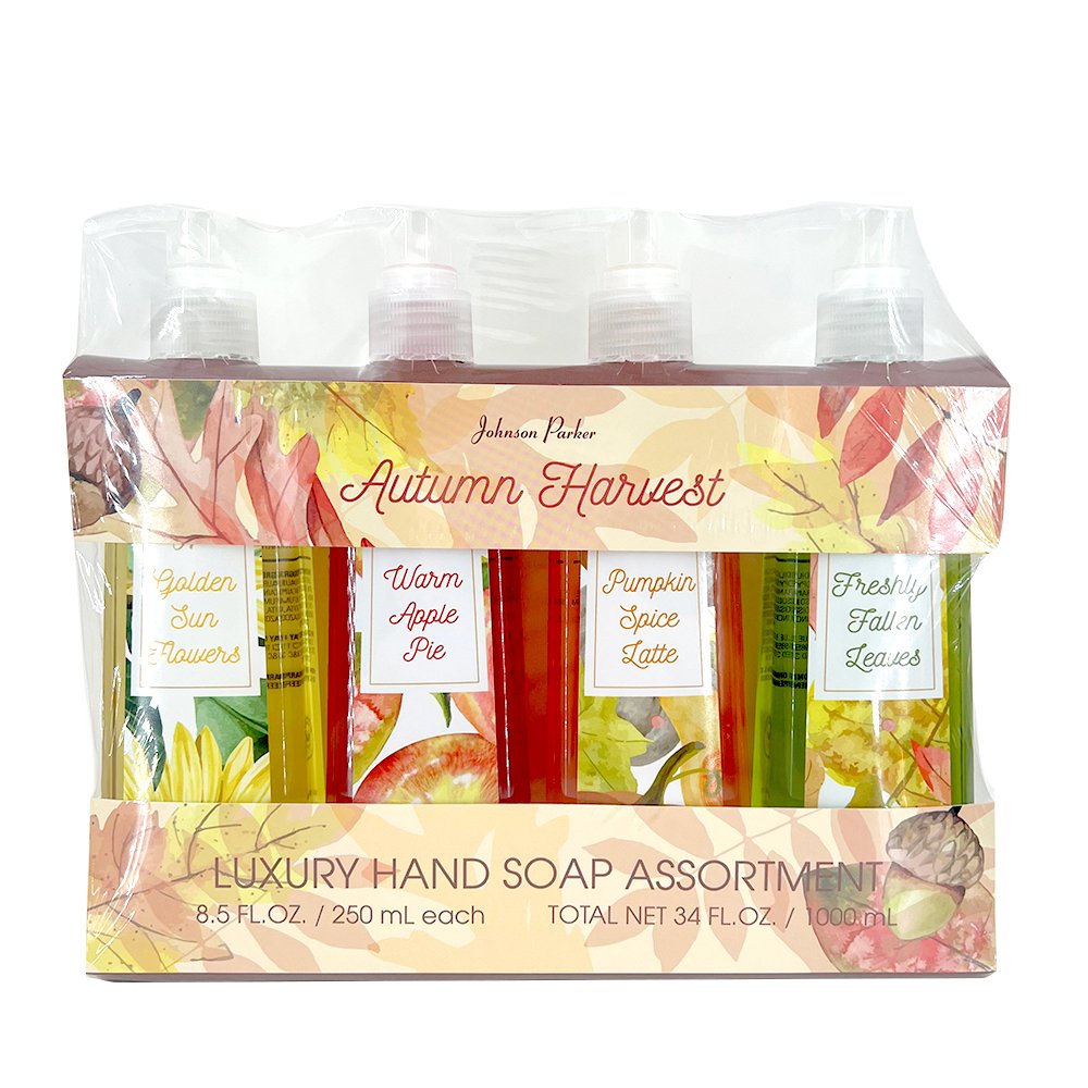 Johnson Parker Luxury Hand Soap Gift Set Autumn Harvest Shop Hand & bar soap at HEB
