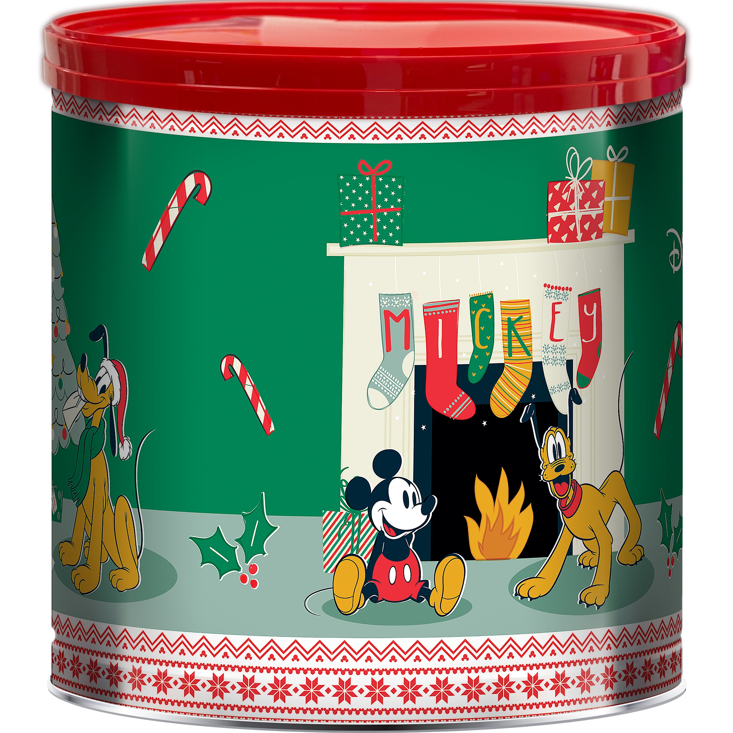 Signature Brands The Mouse Family Christmas Popcorn Tin Shop Popcorn