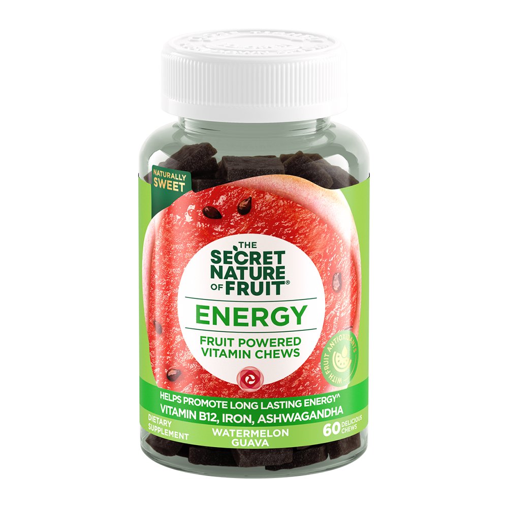 The Secret Nature Of Fruit Energy Vitamin Chews - Watermelon Guava ...