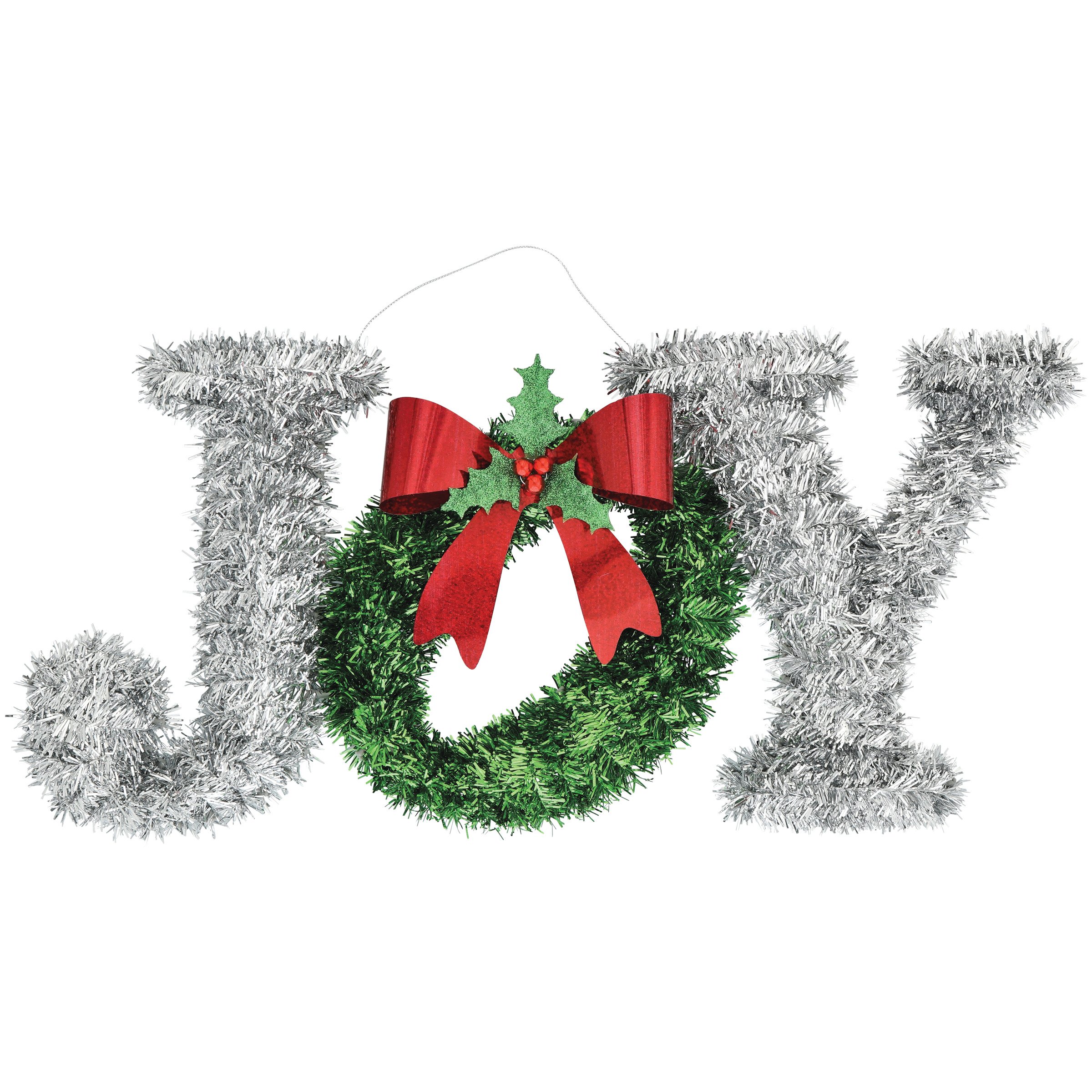 FC Young Tinsel Joy Christmas Wall Decor Shop Seasonal Decor at HEB