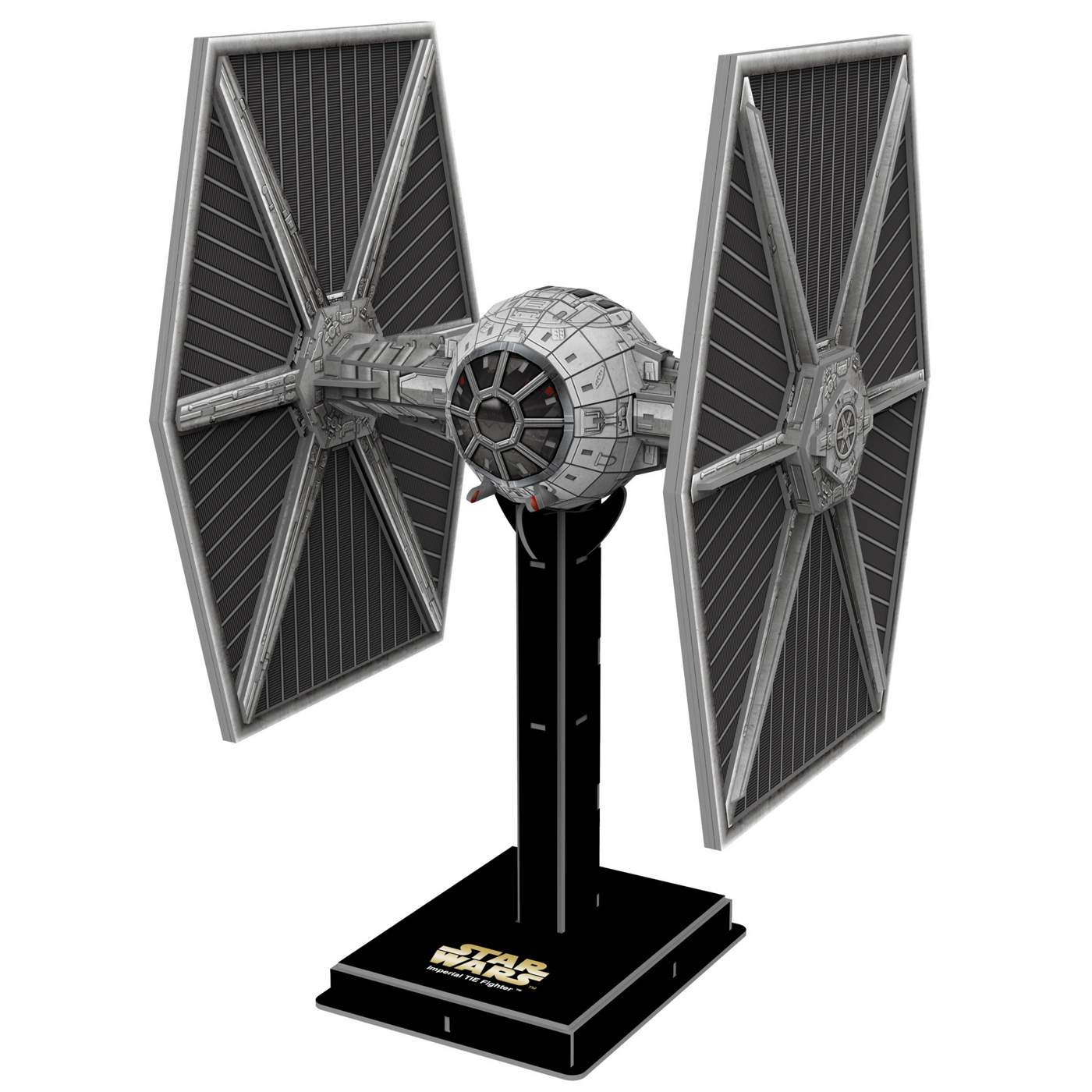 4D Puzzle Disney Star Wars Imperial TIE Fighter Paper Model Kit; image 2 of 2