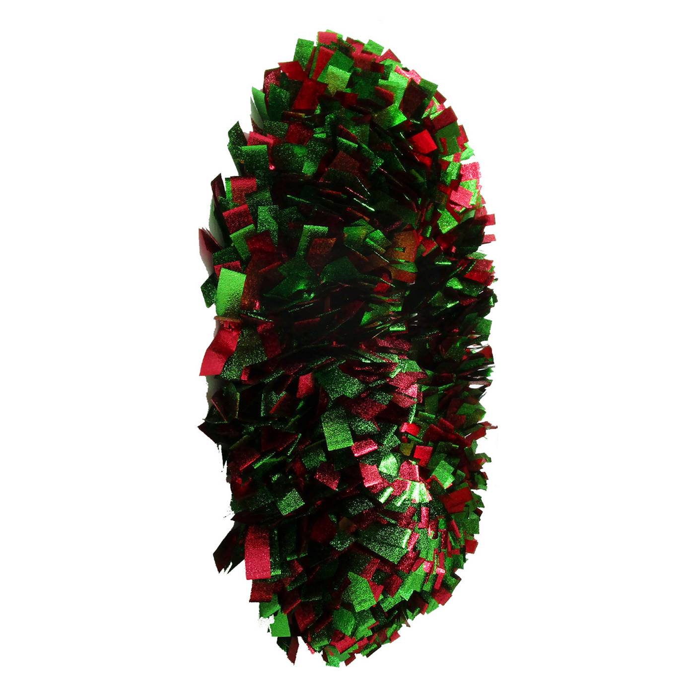 FC Young Tinsel Christmas Wreath - Red & Green; image 4 of 4