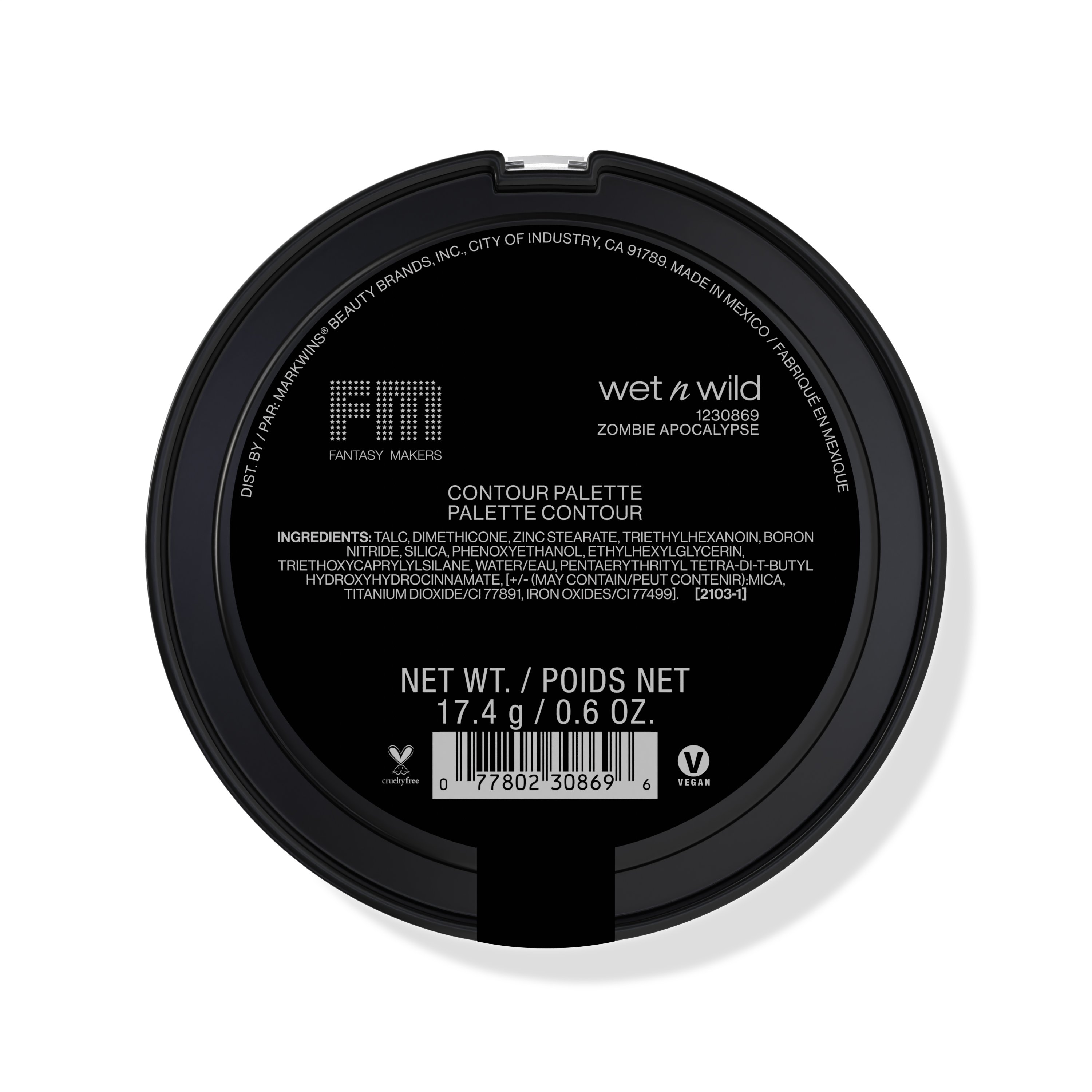 Fantasy Makers Contour Palette - Zombie Apocalypse - Shop Makeup palettes &  sets at H-E-B