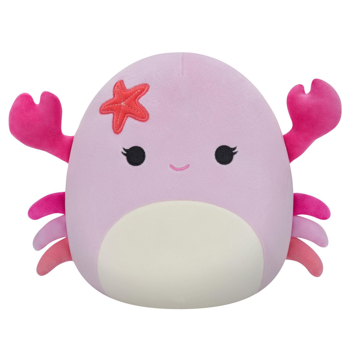 Squishmallows Calley the Pink Crab Plush; image 1 of 2