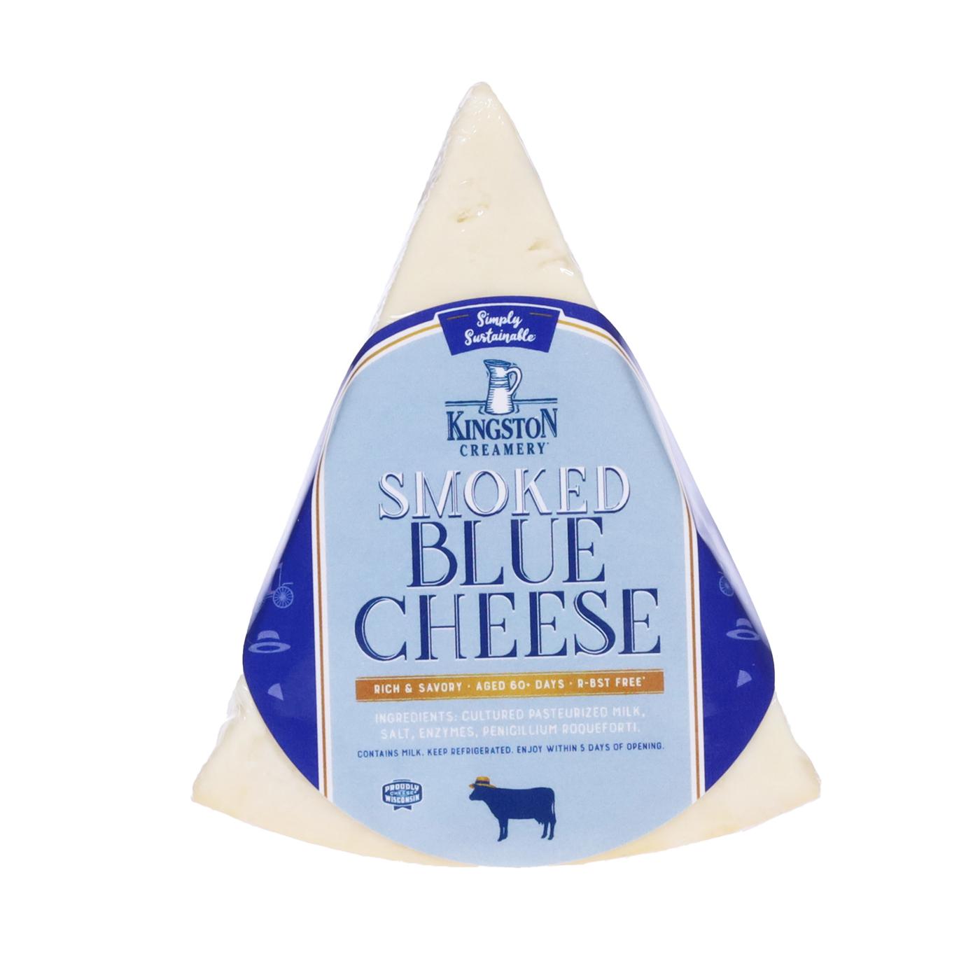 Kingston Creamery Smoked Blue Cheese; image 2 of 2