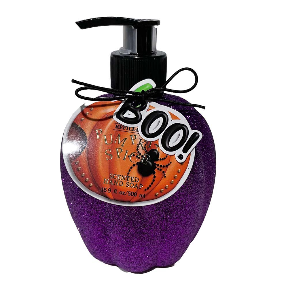 Simple Pleasures Glitter Pumpkin Hand Soap Pumpkin Spice Shop Hand