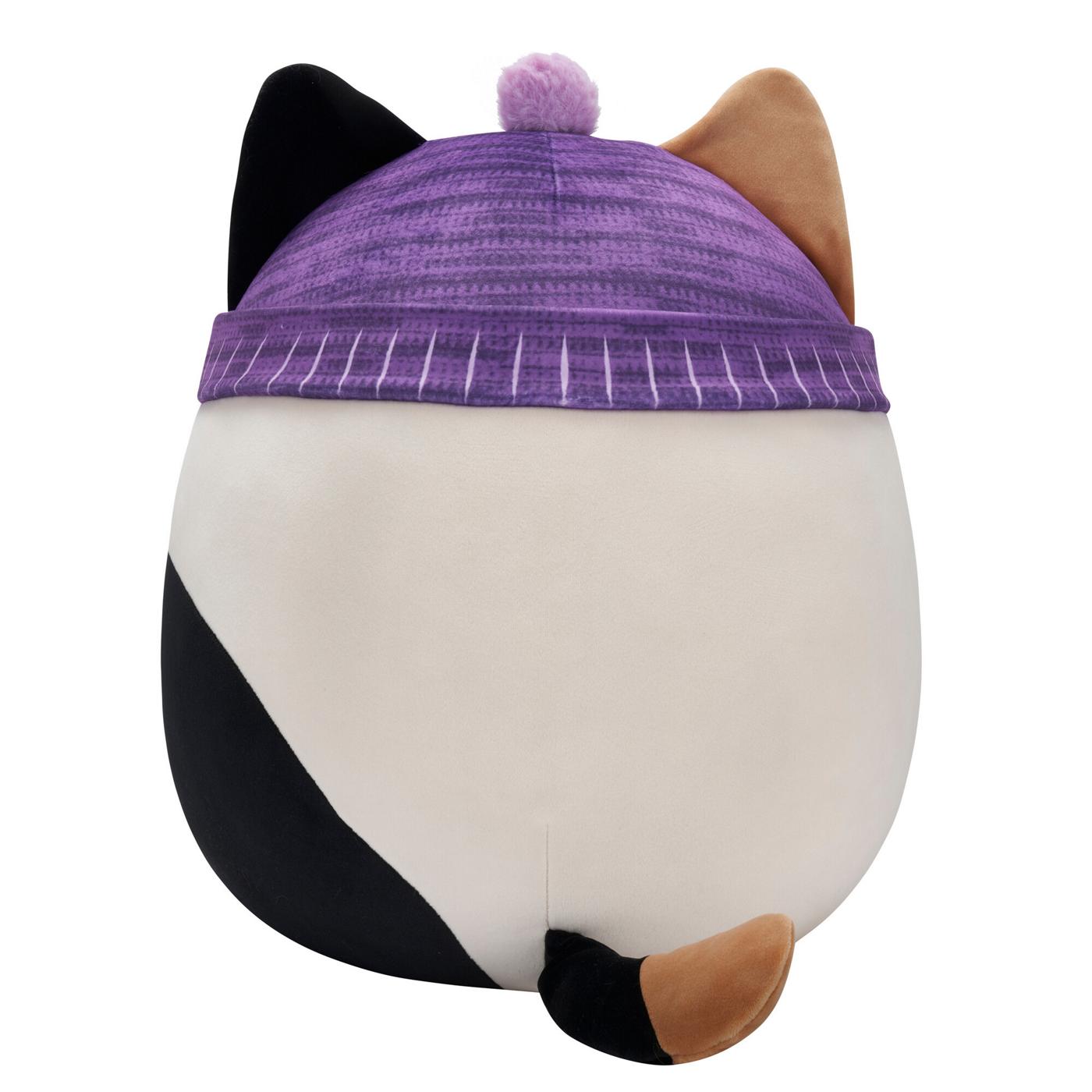 Squishmallows Smiling Cat with Beanie Plush; image 2 of 2