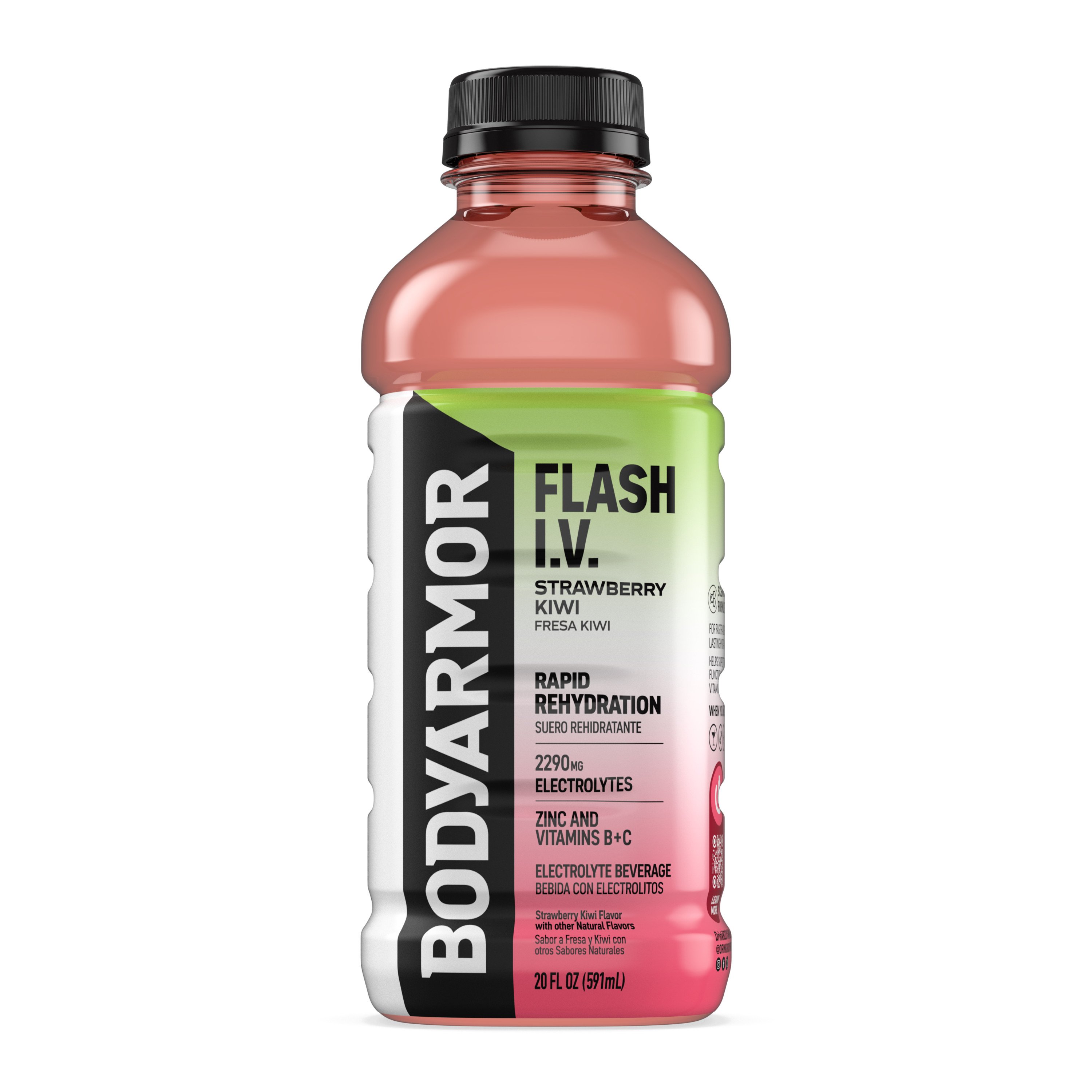 BODYARMOR Flash IV Rehydration Strawberry Kiwi - Shop Sports & Energy ...