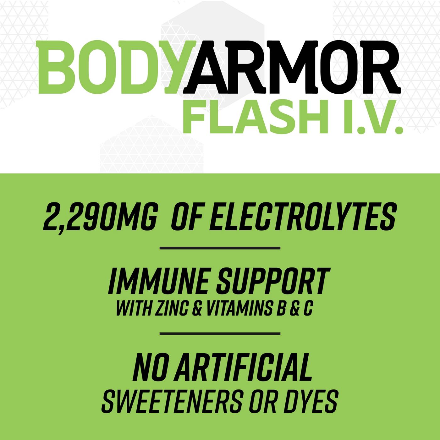 BODYARMOR Flash I.V. Rapid Rehydration Electrolyte Beverage; image 2 of 7