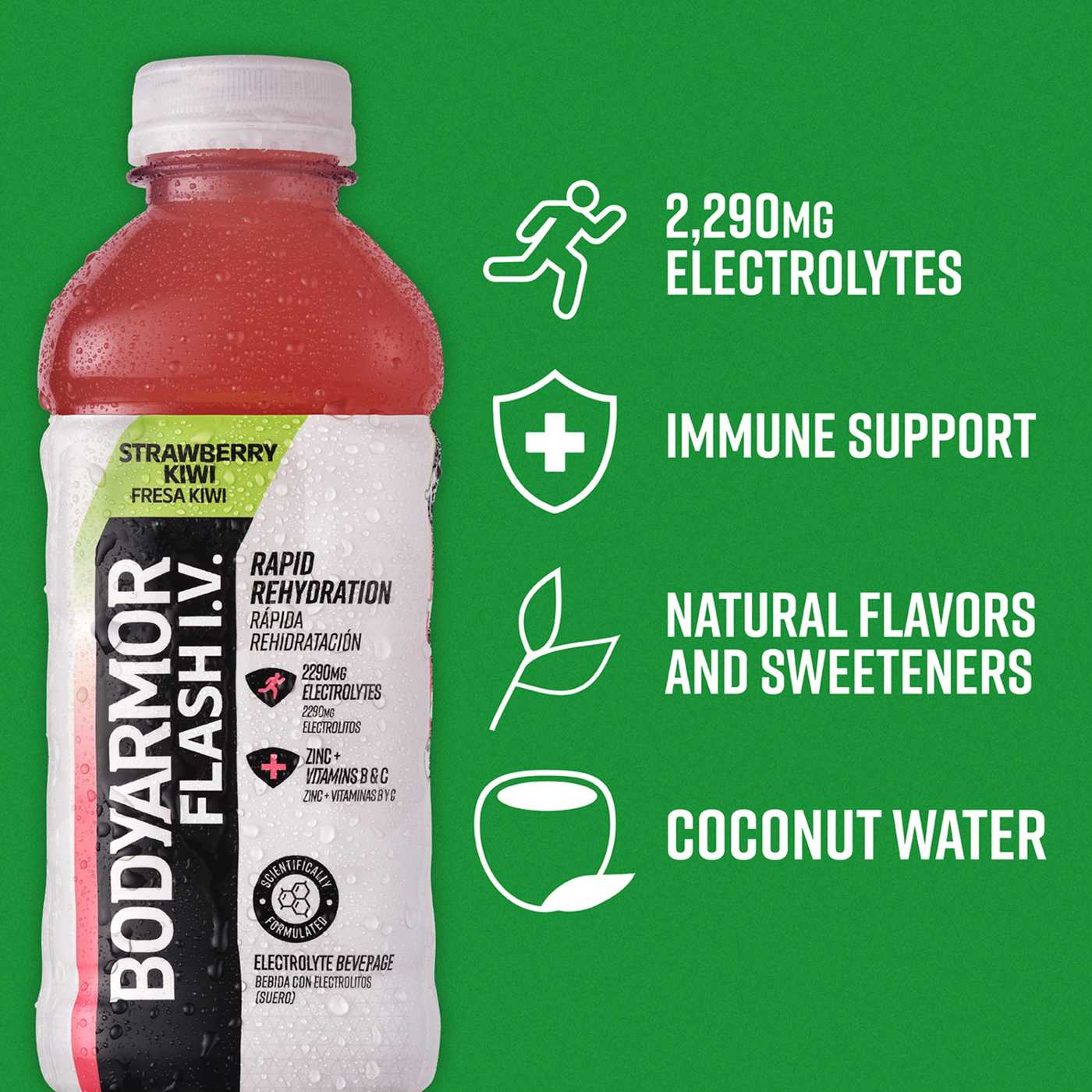 BODYARMOR Flash I.V. Rapid Rehydration Electrolyte Beverage; image 4 of 7