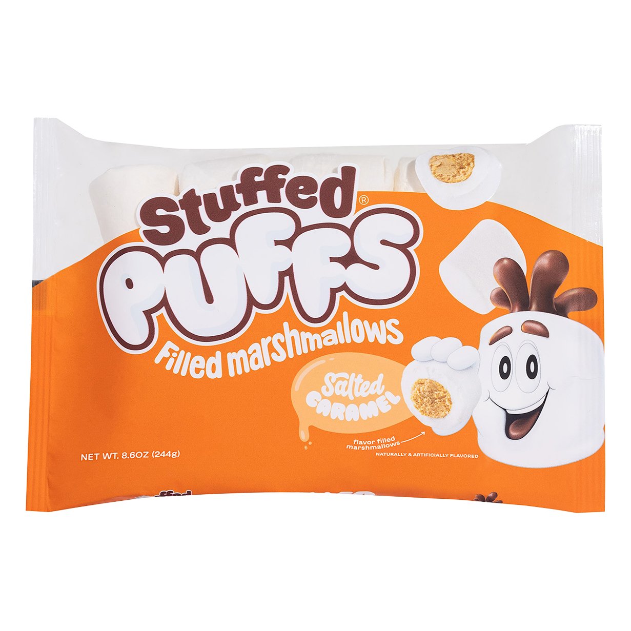 Stuffed Puffs Salted Caramel Filled Marshmallows Shop Baking Chocolate And Candies At H E B 8242