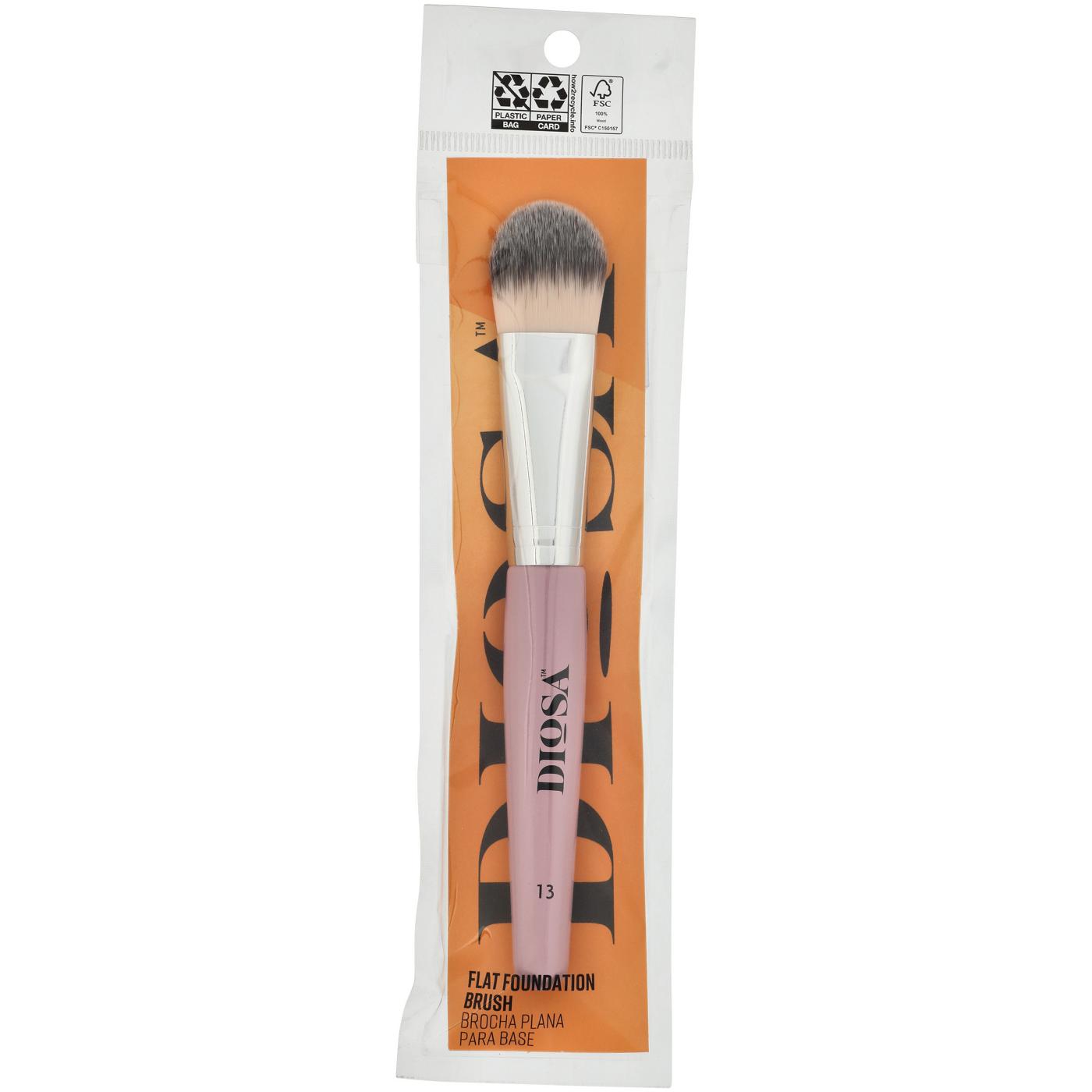 Diosa Flat Foundation Brush - 13; image 1 of 2