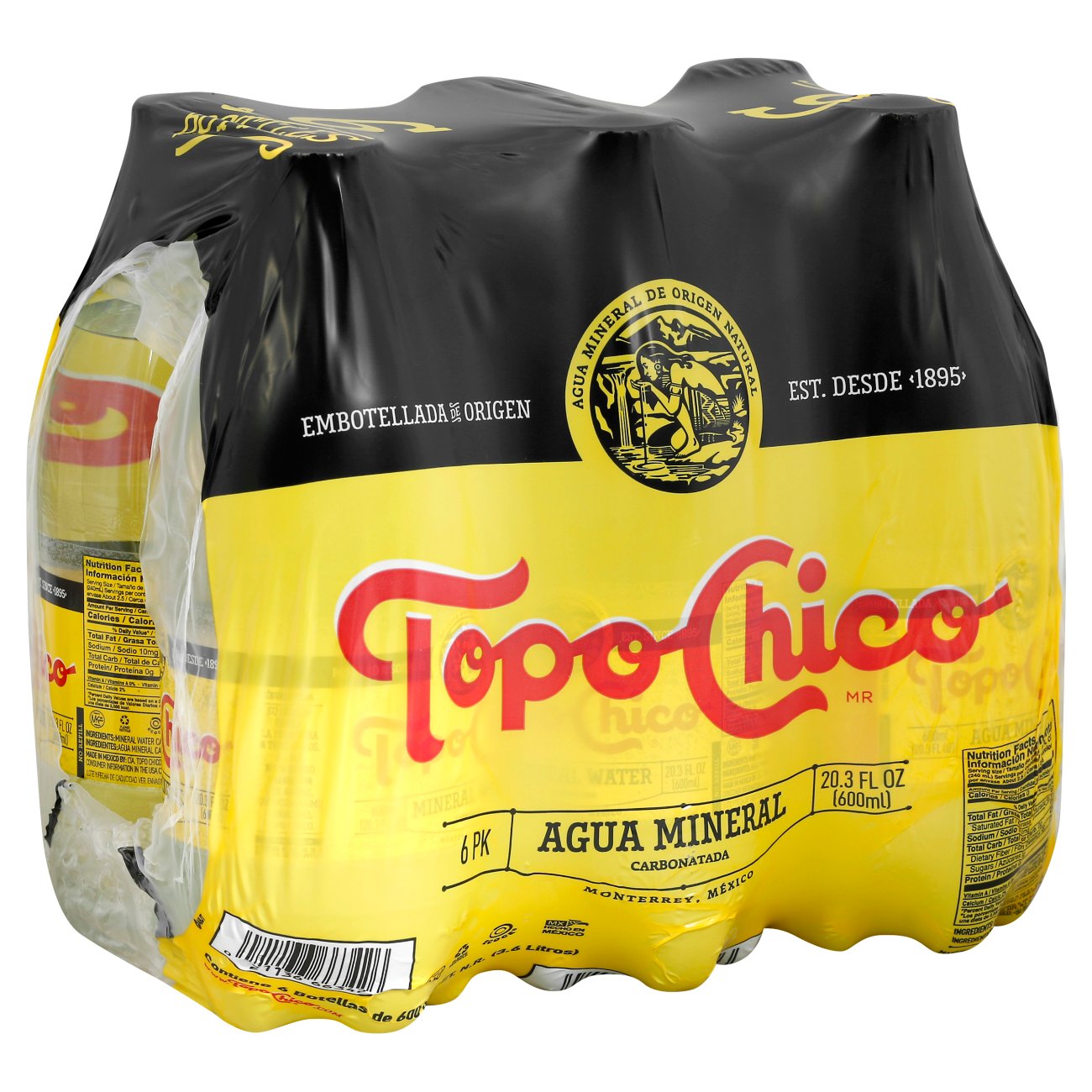 Topo Chico Mineral Water 20 oz Bottles Shop Water at HEB