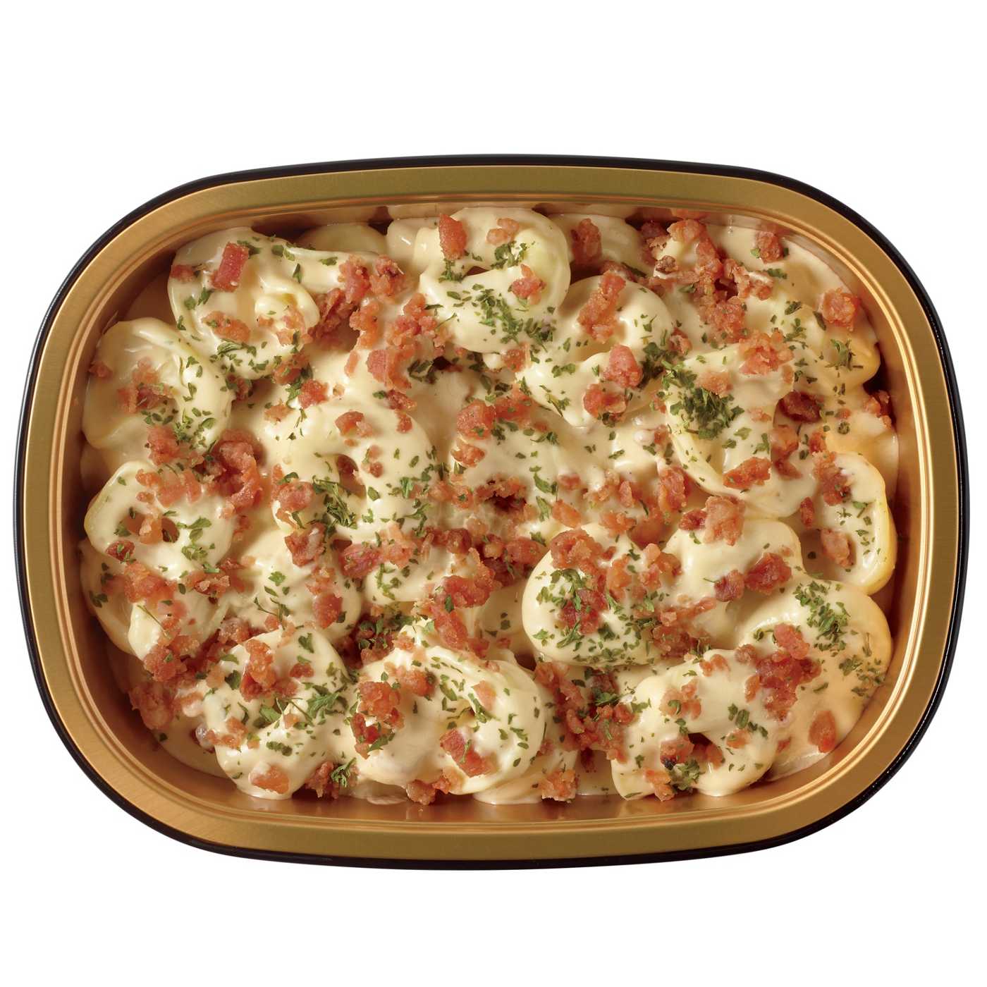 Meal Simple by H-E-B Cheese Tortellini Carbonara with Uncured Bacon; image 1 of 3