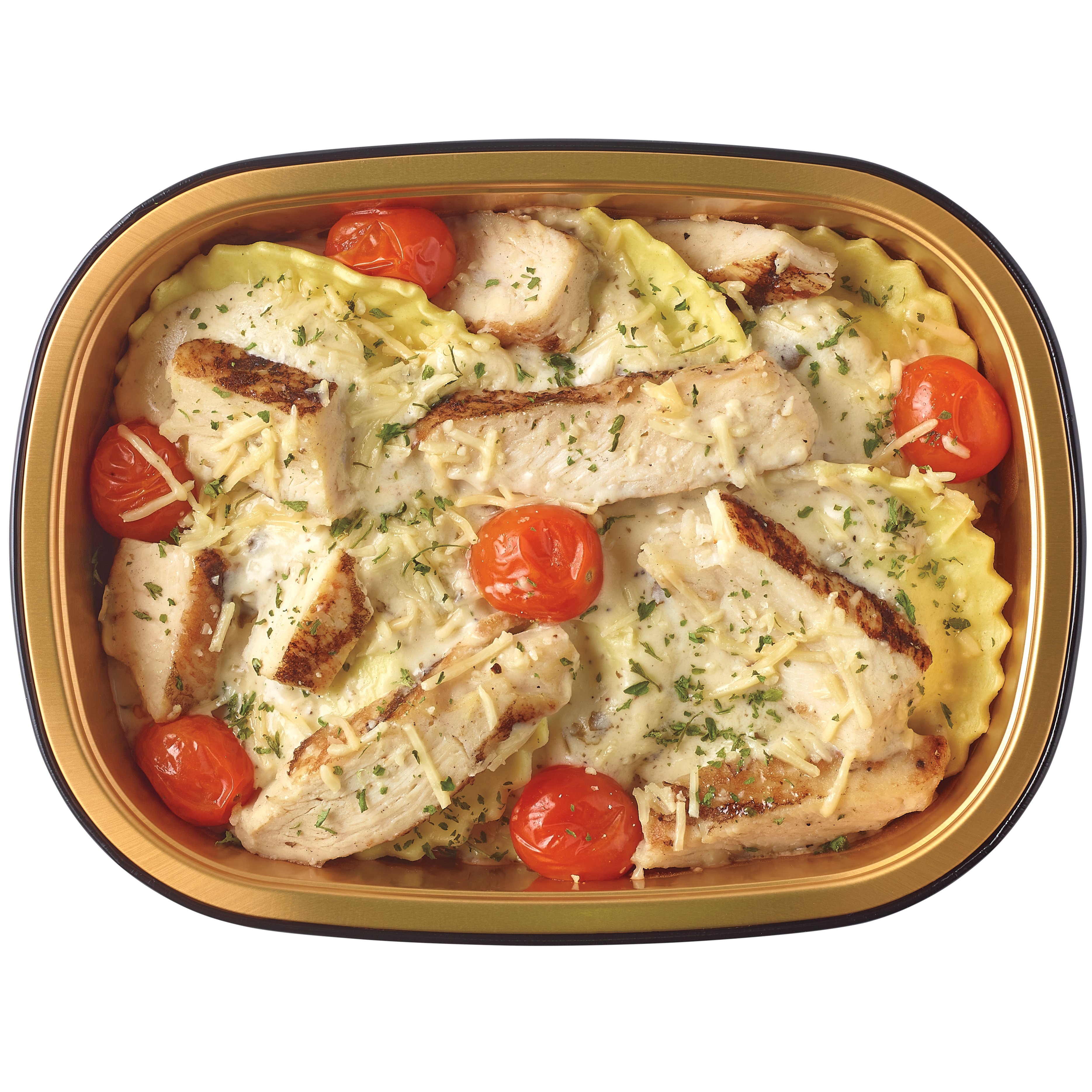 Meal Simple by H-E-B Spinach Ravioli Pasta & Chicken, Avg. 1.2 lbs