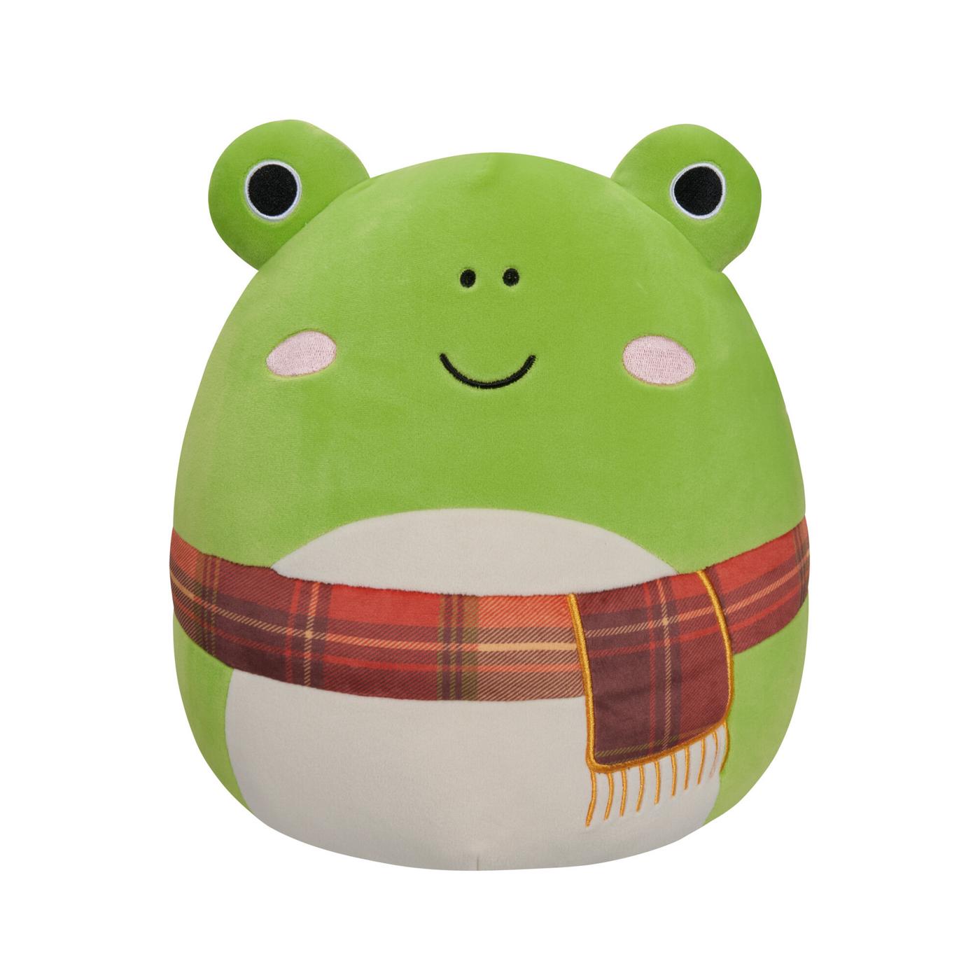 Squishmallows Frog Plush with Scarf - Green; image 1 of 3