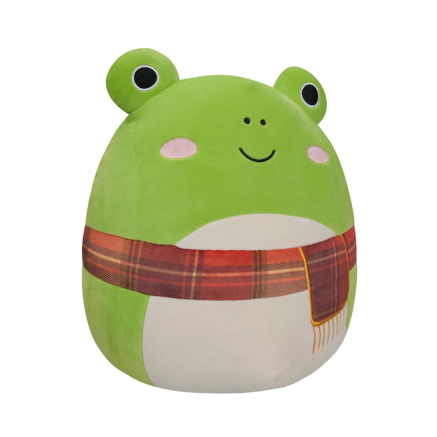 Squishmallows Frog Plush with Scarf - Green - Shop Plush Toys at H-E-B