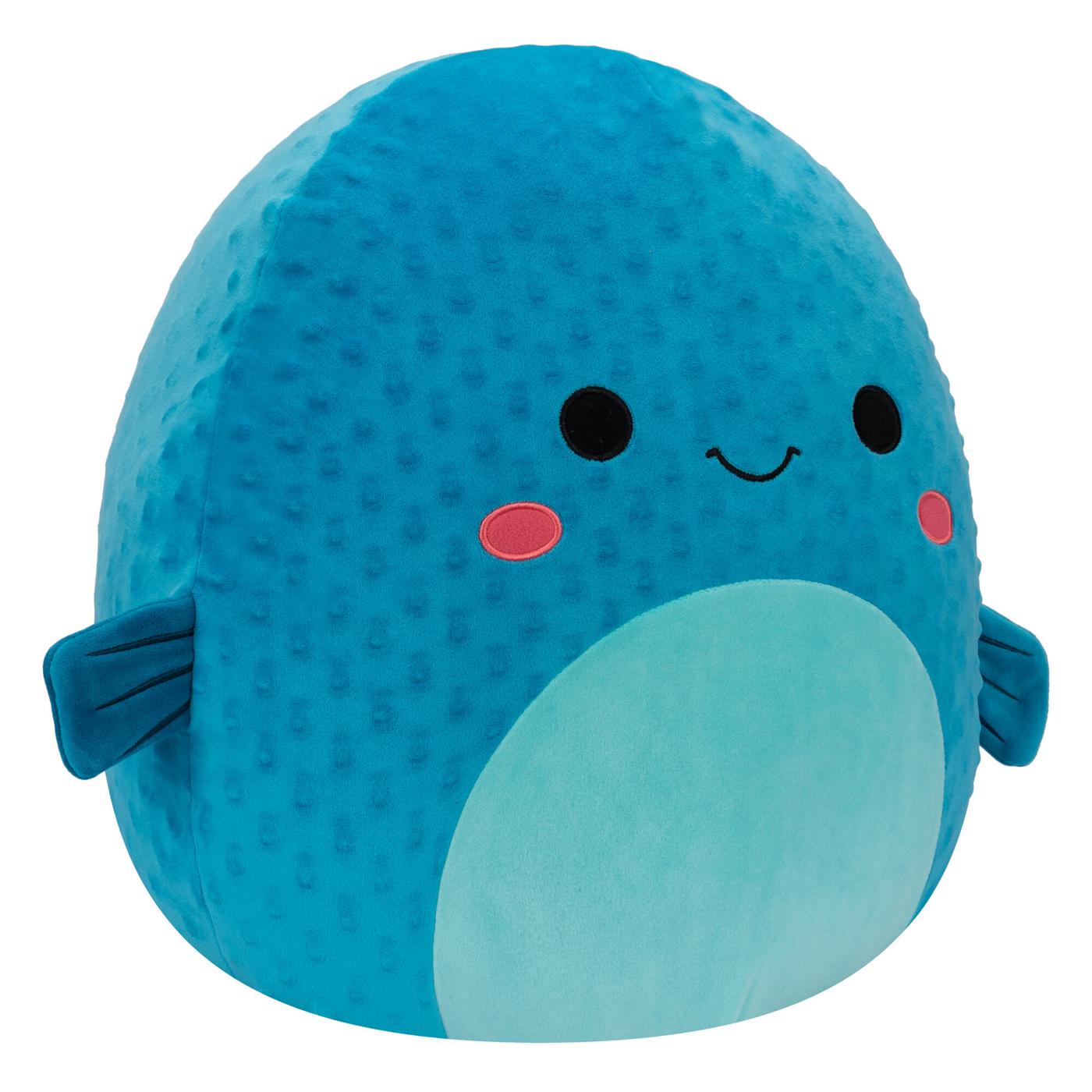 Squishmallows Puffer Fish Plush - Blue - Shop Plush toys at H-E-B