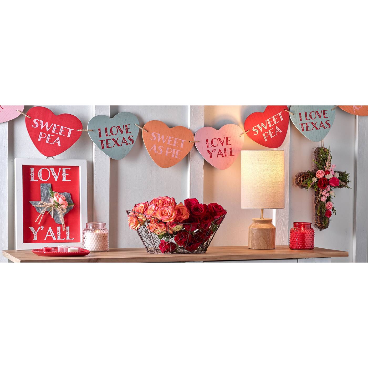 Destination Holiday Valentines Love Y'all Wall Decor - Shop Seasonal 