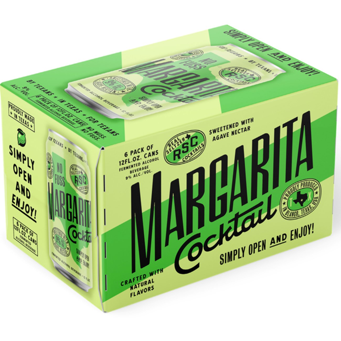 Real Ale Seltzer Margarita Cocktail 12 oz Cans Shop Malt beverages