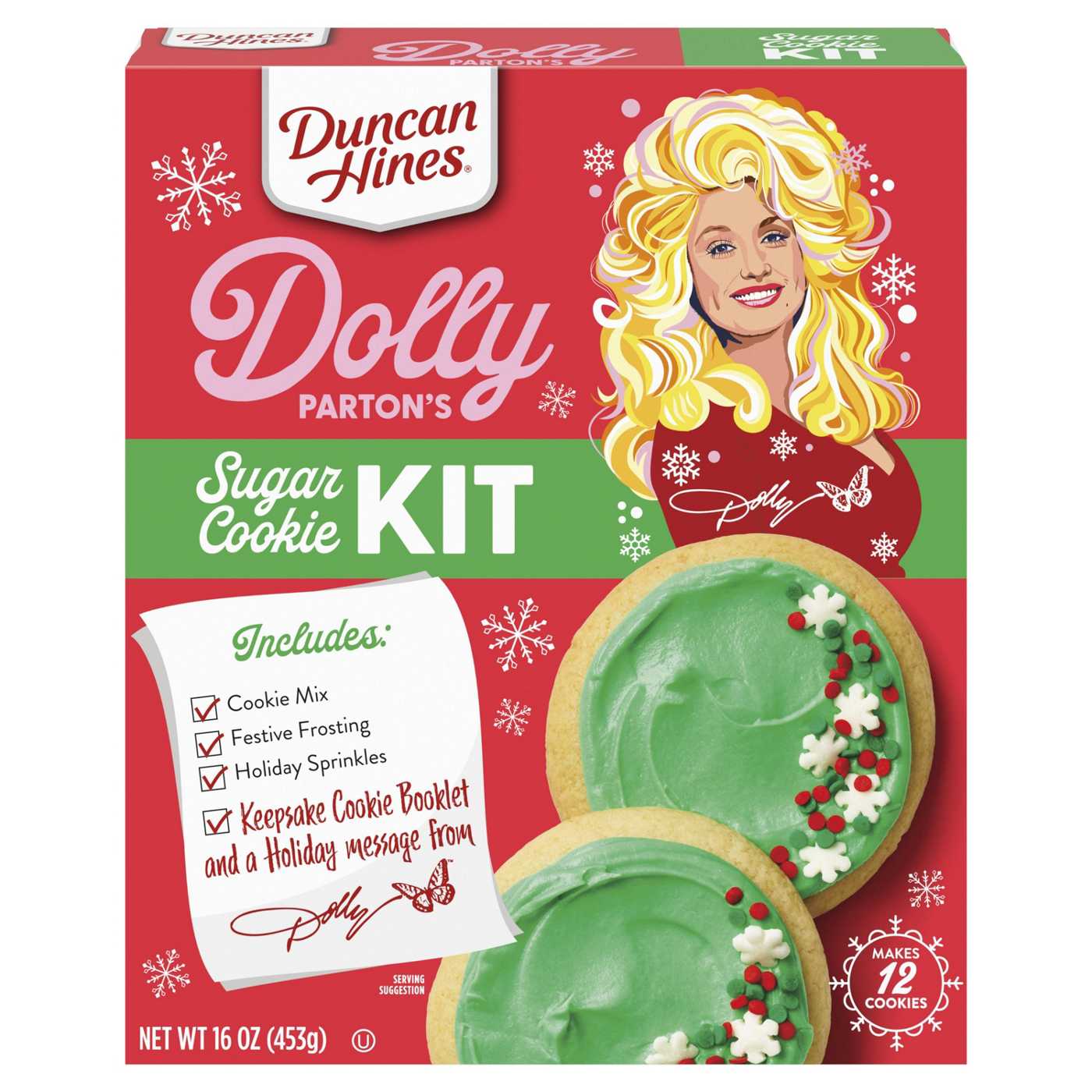 Duncan Hines Dolly Parton's Sugar Cookie Kit; image 1 of 4